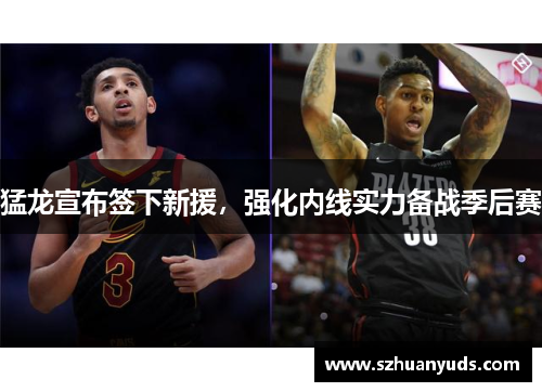 猛龙宣布签下新援，强化内线实力备战季后赛